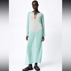 Zara Semi Sheer Tunic - Size XS-S